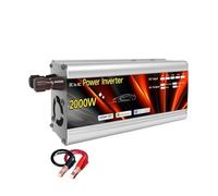 Convertisseur Transformateur Tension Portable pour Voiture Convertisseur Chargeur Onduleur Solaire 12 V 220 V 500 W 1000 W 1500 W 2000 W Onduleur(2000W 12V)