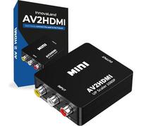 Convertisseur Tulipe vers HDMI - Avec câble - 1080 P Full HD - AV To HDMI - Wii HDMI Switch