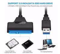Convertisseur UASP SATA vers USB3.0, câble adaptateur de haute qualité pour disque dur et SSD de 3.0 à 2.5 pouces