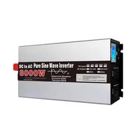 Convertisseur Universel À Onde Sinusoïdale Pur Prise UE 8000 W 6000 W 5000 W Onduleur CC 12 V 24 V 48 V 60 V vers CA 220 V 230 V(72V,220V-240(50HZ),8000W 4000W)