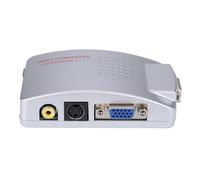 convertisseur universel NTSC PAL VGA vers RCA TV AV Composite s-vidéo, adaptateur de Signal pour PS2, ordinateur portable, HDTV