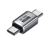 Convertisseur USB.0 de Type C, données 80Gbps, Sortie 240W PD et 8K60Hz, boîtier métallique pour Ordinateurs Portables/téléphones/tablettes, convertisseur USB