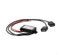 Convertisseur USB 12 V 24 V vers 5 V 3 A Adaptateur de chargeur de voiture DC DC Step Down avec test de vieillissement à pleine charge et remplissage thermique en silicone