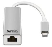 Nanocable Adaptateur USB-C 10.03.0402 – Ethernet Gigabit 10/100/1000 0.15cm