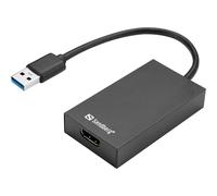 Sandberg USB 3.0 to HDMI Converter Convertisseur vidéo de passif 1920 x 1080