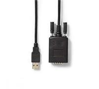 Convertisseur USB A mâle vers RS232 mâle USB 2.0 Câble de 0,9 m