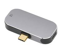 Convertisseur USB C vers, Alliage D'aluminium Portable USB C vers MiniDP, USB A, Station d'accueil de Type C, Convient pour Téléphone Portable, Ordinateur Portable, Tablette