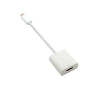 Convertisseur USB-C vers HDMI 4K, 15 cm, Compatible avec des résolutions jusqu'à 4K, avec Un Design Compact. Conçu pour transmettre des vidéos Haute définition