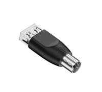 Convertisseur USB de type C vers 2 avec échange de données efficace pour les ordinateurs avec des fonctions simples Plug and Play, compatibilité complète pour connecter des hôtes informatiques et une