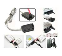 Convertisseur USB pour disque dur IDE ou Sata 2.5 3.5 5.25 avec alimentation fournie