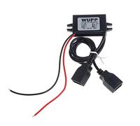 Convertisseur USB rapide DC-DC pour module de charge 12 V à 5 V 3 A, régulateur de puissance, chargeur de téléphone de voiture, électronique de véhicule