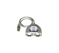 Convertisseur USB RS232 - Lindy - 42889 - 2 ports