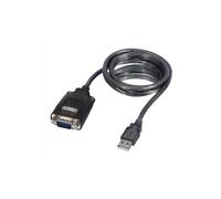 Convertisseur usb série rs232 avec fonction com port retention lindy 42686