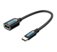 Convertisseur USB-C mâle vers USB A femelle Vention - 0,15 m - Couleur noire