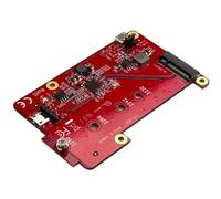 StarTech.com Convertisseur USB vers mSATA pour Raspberry Pi et les cartes de développement - Adaptateur USB vers mini SATA - contrôleur de stockage - M.2 Card - USB 2.0