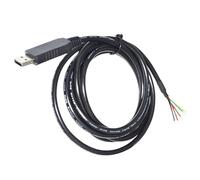 Convertisseur USB vers RS232 FT232RL, 6 Broches, 6 Broches, extrémité de Fil WE, câble série Ouvert, Compatible avec USB-RS232-WE-1800-BT(3.6m)