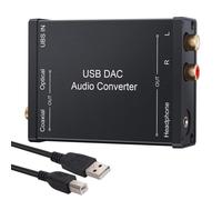 Convertisseur USB vers SPDIF coaxial et jack 3,5 mm pour