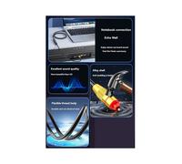 Convertisseur USB Vers SPDIF Optique Adaptateur Audio Analogique Vers Numérique pour Améliorer le Son Câble Optique pour Consoles de Jeu HDTV