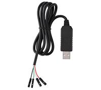 Convertisseur USB vers TTL, Adaptateur de Port Série PL2303HX Convertisseur TTL USB RS232 Convertisseur amélioré Adaptateur Série USB COM/TTL Câble de Téléchargement STC