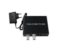 Convertisseur VGA/AV vers SDI vers deux ports haute définition. Convertisseur VGA/AV vers SDI double port.