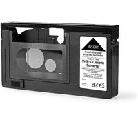 Convertisseur VHS Conversion: VHS-C à VHS Brancher et utiliser Noir