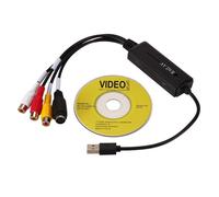 Convertisseur Vhs Vers Dvd, Carte D'acquisition Pour Enregistrement Vidéo Analogique Au Format Numérique, Adaptateur Pc, New-Usb2.0