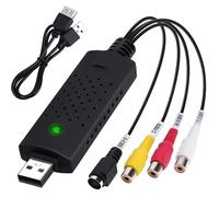 Convertisseur VHS vers numériqueAudio Vidéo USB Carte de Capture Transfère Le Format Hi8 VHS vers Un DVD Numérique pour Windo 171