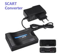 convertisseur vidéo 1080P noir, prise ue, adaptateur Audio haut de gamme, pour HDTV, Sky Box, STB, Smartphone, HD, TV, DVD