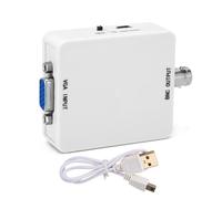 Convertisseur vidéo, adaptateur composite vers VGA avec techniques de gel d'image et de réduction du bruit numérique