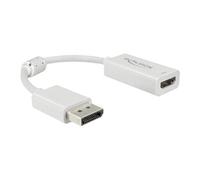 - Convertisseur vidéo - DisplayPort - HDMI - blanc