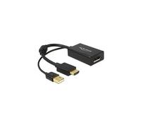 - Convertisseur vidéo - HDMI - DisplayPort - noir - Pour la vente au détail