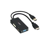 Lindy Convertisseur HDMI 38182 vers DP/DVI/VGA