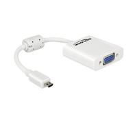 DELOCK 65347 - Delock Adaptateur HDMI-micro D mâle > VGA femelle blanc