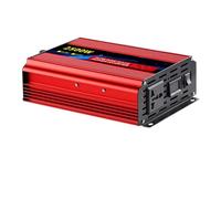 Convertisseur Voiture Convertisseur Haute Puissance 220 V 72 V 50 Hz À Onde Sinusoïdale 4500 W 5000 W 6000 W Voiture Transformateur Solaire avec LED(72V 2500W 50HZ)