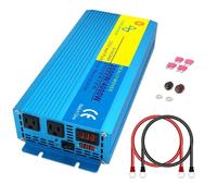 Convertisseur Voiture Intelligent Prise Américaine Transformateur pour Camping-Car Caravane AC 110 V 60 Hz Onduleur Haute Puissance 4 KW/8 KW Onduleur Puissance(24V 110V US 4000W)