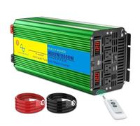 Convertisseur Voiture Intelligent Prise Américaine Transformateur pour Camping-Car Caravane AC 110 V 60 Hz Onduleur Haute Puissance 4 KW/8 KW Onduleur Puissance(B 12V 110V US 8000W)