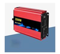 Convertisseur Voiture Onduleur Sinusoïdal Pur 2500 W/3500 W/4500 W/5000 W DC 12 V/24 V vers AC 220 V 230 V Convertisseur Tension Adaptateur Charge(12V3500W 50HZ EU)