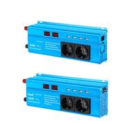 Convertisseur Voiture Onduleur Sinusoïdal Pur 3000 W 12 V CC vers 110 V CA 220 V CA 230 V CA Convertisseur D'affichage LED Transformateur Prises(12V-220V EU)