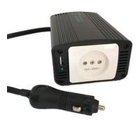 Convertisseur voiture WattT&Co 12v 220V 300W + Sortie USB 2.1A Noir G