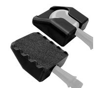 Convertisseur WAHOO Speedplay sans clip à pédale plate | Installation sans outil | Double design antidérapant (noir)