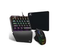 SPIRIT OF GAMER - XPERT G700 - Convertisseur RGB Clavier Mécanique + Souris 3200 DPI pour Consoles PS4, XBOX ONE, SWITCH Et PC