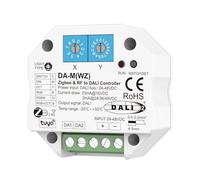 Convertisseur Zigbee RF vers DALI, compatible avec Tuya APP et Philips Hue, contrôleur 6 en 1 pour monocouleur CCT RGB RGBW RGB+CCT, 1 adresse, alimentation par bus 15 mA@16 VDC ou 2 mA@24VDC