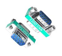 Convertisseurs de ports industriels DB9 broches avec résistance assortie précise de 120 Ω pour adaptateur de port d'optimisation de transmission CAN