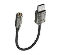 Convertisseurs de son USB tressés de qualité supérieure, adaptateur pour casque, câble de son externe, parfait pour des lectures de musique de qualité claire, processeur