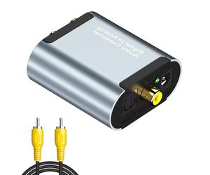 Convertisseurs de sons numériques, Host coaxial model | Prend en l ' entrée SPDIF 192 kHz pour les systèmes de cinéma maison avec construction métallique,