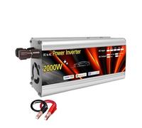 Convertisseurs électriques Auto Convertisseur Tension Portable pour Voiture Adaptateur Chargeur DC 12V À AC 220V 500/1000/1500/2000W(2000W 12V)