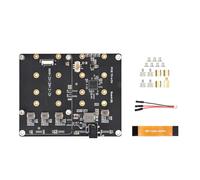 Convertisseurs multifonctions 4 canaux NVMe vers disques durs PCIE Lecteur de transfert de données Carte d'extension pour 2280/2260 PCIe Bifurcation