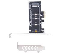 Convertisseurs NVME PCIe 1X pour ordinateurs de bureau Outil de traitement rapide des données Moins de montage Universels Cartes mères Compatibilité des cartes mères Stabilité d'exécution étendue