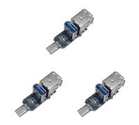 Convertisseurs universels USB C vers USB 3.0/USB 2.0 - Module d'extension multiport compatible avec systèmes de fenêtre et appareils - Adaptateur multiport C pour ordinateur portable