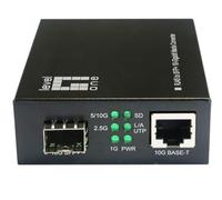 Level One – Convertisseur multimédia 10 Gigabit RJ45 vers SFP+ – Connectivité polyvalente